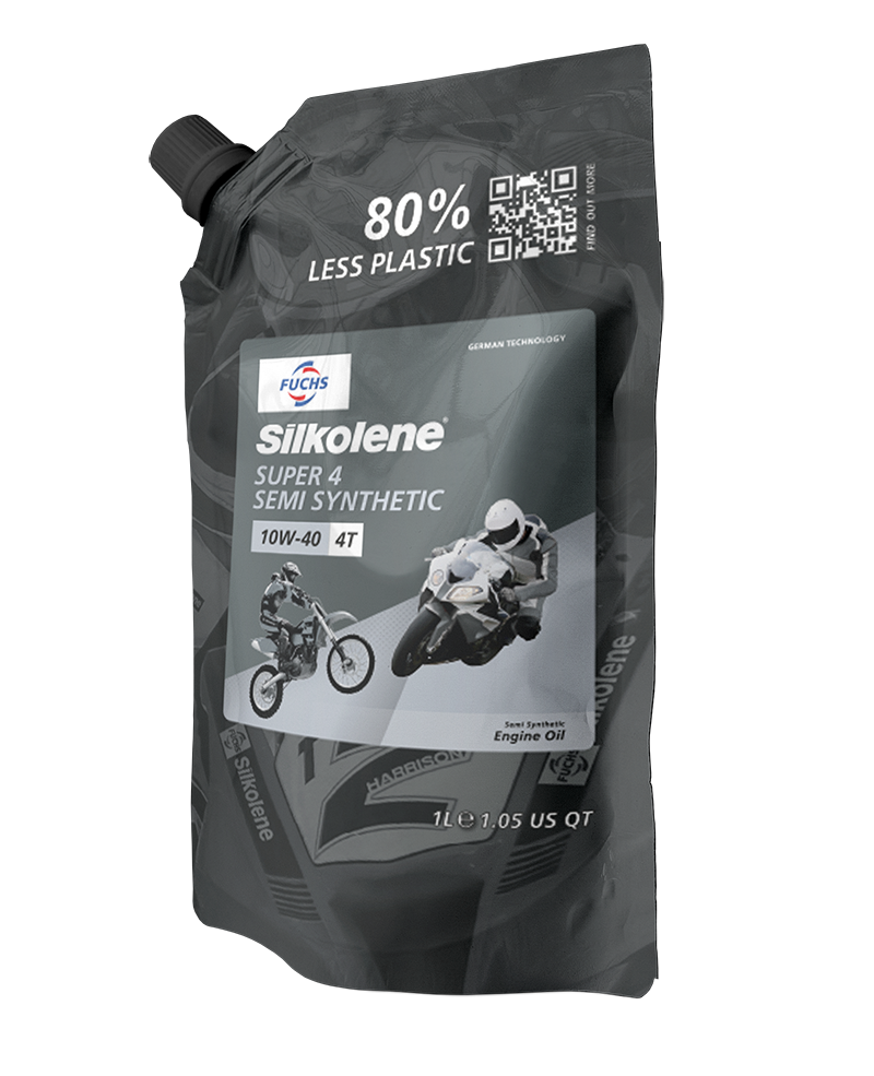 Silkolene Super 4 10W/40 (1 litre) POUCH
